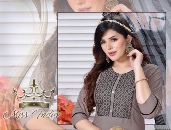 Beauty Queen Miss India Rayon designer collection